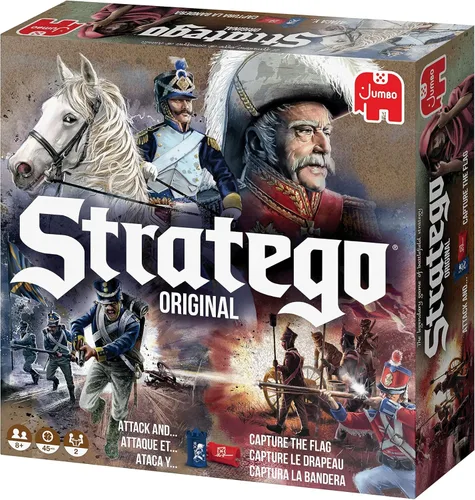 Vista 5 de Jumbo, Stratego - Juego de mesa original de estrategia, 2 jugadores, mayores de 8 años