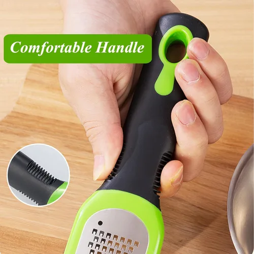 Vista 6 de Zester - Juego de 2 ralladores de queso para cocina, herramienta de limón Zester, rallador de ajo, rallador de jengibre, rallador de alimentos