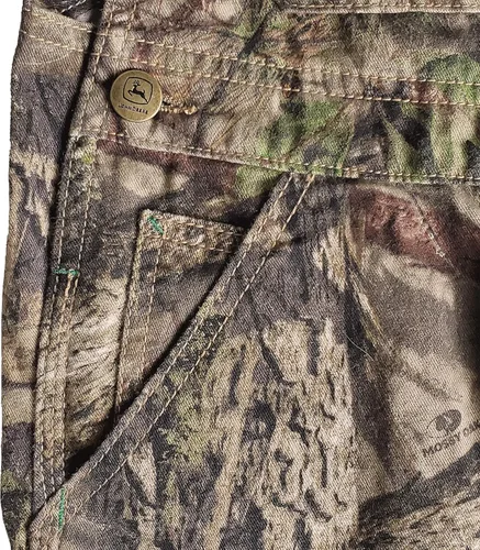 Vista 3 de John Deere Overalls for Baby Boy Camo Mossy Oak Wood