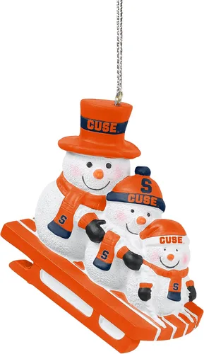 Vista 5 de FOCO NCAA Unisex-Adult Sledding Snowman Holiday Christmas Tree