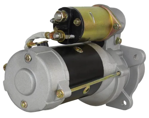 Vista 2 de RAREELECTRICAL Motor de arranque compatible con tractor industrial Massey Ferguson Mf-50E Mf-60 1109217 1998362 1109253