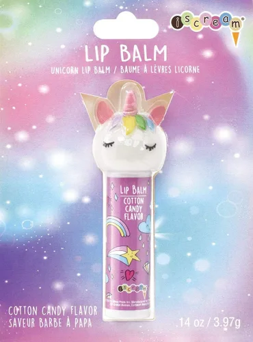Vista 3 de iscream Bálsamo labial con aroma de azúcar de algodón en forma de aguacate Kawaii