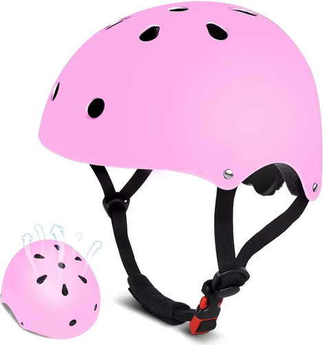 Vista 11 de Casco de bicicleta para niños de 2-3-5-8-14 años para niñas, niños, niños pequeños, niños y jóvenes, casco de bicicleta para niños pequeños