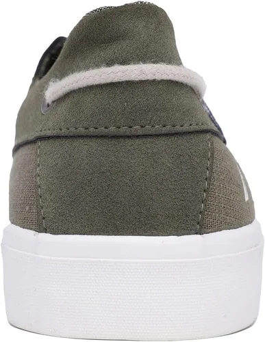 Vista 3 de Nautica Zapato náutico con cordones para hombre, mocasín casual con dos ojales, zapatilla de deporte de moda - Galera