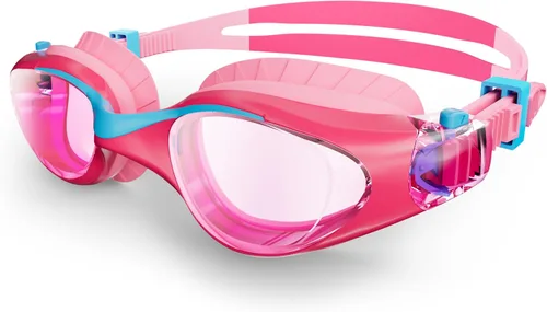 Vista 16 de Swim Goggles for Kids 6-14, Anti-Fog UV Protection Clear Swimming Goggles, Leakproof Pool Swim Goggles for Boys Girls