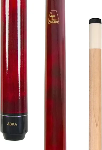Vista 13 de ASKA Short Kids Cue Stick, Canadian Hard Rock Maple, 13mm Hard Tip