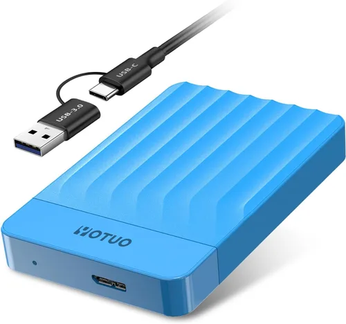 Vista 12 de YOTUO - Disco duro externo portátil de expansión de almacenamiento HDD móvil USB 3.0 USB-C para PC, Mac, ordenador de escritorio, portátil, PS4