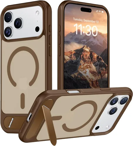 Vista 168 de Funda para iPhone 11 con compatibilidad magnética, [Soporte invisible incorporado][Compatible con MagSafe]