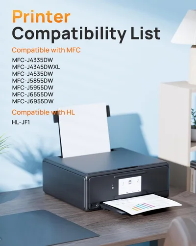 Vista 2 de E-Z Ink LC406XL LC406 Cartuchos de tinta para impresora Brother Reemplazo para LC406 XL LC406XL para Brother MFC-J4335DW MFC-J5855DW MFC-J6555DW