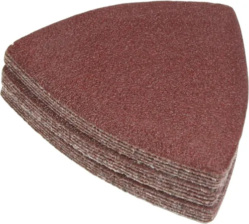 Vista 20 de Utoolmart Papel de lija para detalles, papel de lija triangular, almohadillas de lijado de gancho y bucle, multiherramienta oscilante triangular, 40