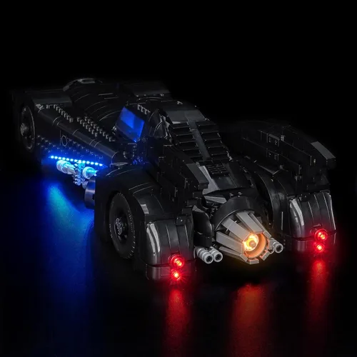 Vista 6 de Iluminación LED compatible con LEGO 76355 Batman Returns Batmobile - Solo luces, no incluye
