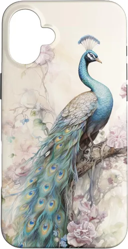 Vista 23 de Peacock Cute Bird Nature Garden Case for iPhone 17