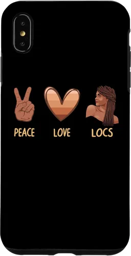 Vista 7 de Funda para iPhone 15 Cool Locs para mujeres y niñas, diseño de melanina negra