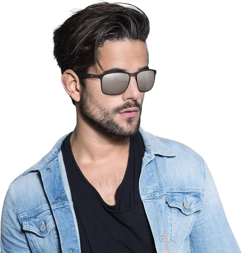 Vista 7 de Ray-Ban RB4264 Chromance - Gafas de sol cuadradas espejadas para hombre