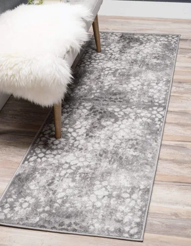 Vista 5 de Unique Loom Sofia Collection - Alfombra Larvotto (7 pies 1 pulgada, redonda, marrón/beige)