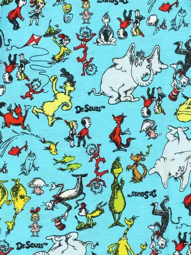 Vista 6 de Dr. Seuss Grinch Cat in The Hat - Pijama sin pies para niños pequeños