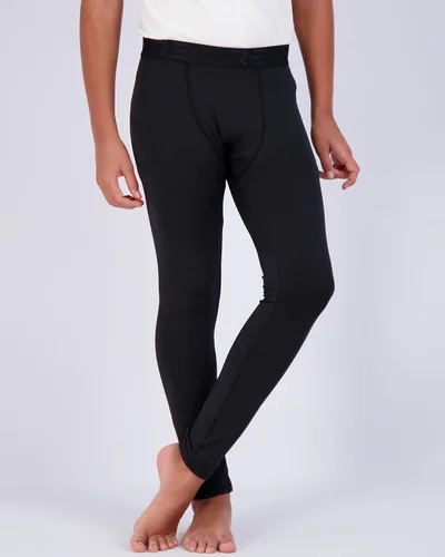 Vista 3 de Paquete de 3 pantalones de compresión para niños jóvenes, leggings de capa base, equipo frío, deportes, fútbol, baloncesto