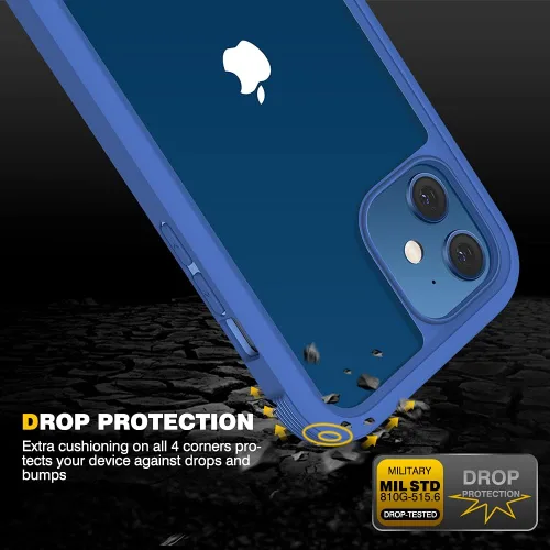 Vista 338 de DIACLARA - Funda transparente compatible con iPhone XR 6.1 pulgadas 2018