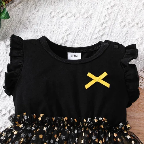 Vista 3 de PATPAT Baby Girl Dresses Sleeveless Tutu Dress Tulle Dress Infant Girls Party Birthday Princess Dresses