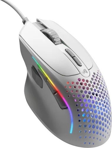Vista 9 de Glorious Gaming Model I 2 ratón para juegos con cable: 9 botones programables (2 intercambiables), 66g superligero, sensor óptico 26k, interruptores
