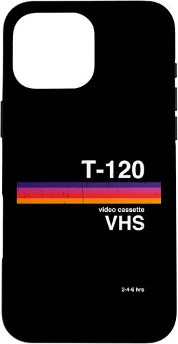 Vista 19 de Funda para disfraz de nostalgia retro para iPhone 16 con gráficos de cinta VHS de los años 80 y 90