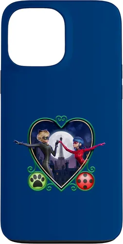 Vista 24 de Miraculous Ladybug and Cat Noir The Movie Heart - Carcasa para iPhone 17