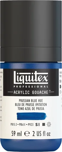Vista 16 de Liquitex - Gouache acrílico profesional, botella de 2 onzas (59 ml), verde aguamarina brillante