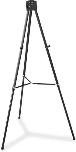 Vista 5 de Quartet Caballete, Aluminio, Ligero, Telescopio, 66" Max. Altura, Soporta 25 lbs, Negro (51E)