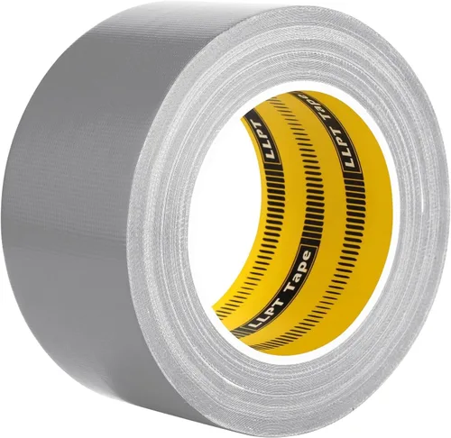 Vista 18 de LLPT Cinta adhesiva de grado premium, 2.36 pulgadas x 108 pies x 11 mil, 1 paquete, color negro Extra Wide Size, RoHS Certified, Waterproof, No