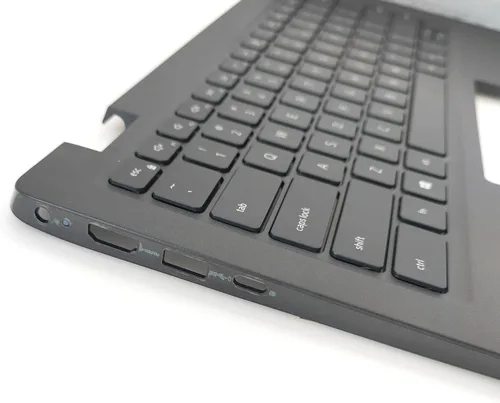 Vista 4 de Funda superior de repuesto para DELL Latitude 3420 E3420 Series Teclado retroiluminado Asamblea cubierta superior 4PX9K 04PX9K Negro Teclado