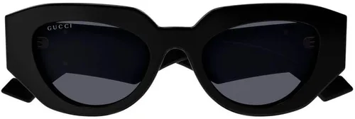 Vista 2 de Gucci GG1421S NegroGris 5120145 Gafas de sol para mujer, NegroGris