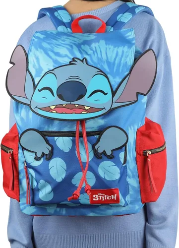 Vista 5 de Lilo & Stitch - Mochila de personajes novedosos, Multi colorido