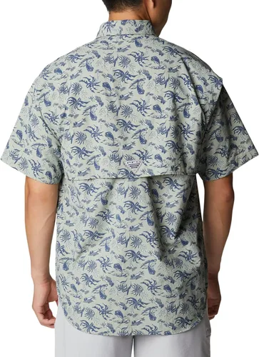 Vista 2 de Columbia PFG Super Bahama Camisa de manga corta para hombre, transpirable, con protección UV