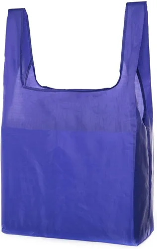 Vista 5 de Mato & Hash Bolsas de compras reutilizables Bolsa de compras plegable grande, bolsa de compras resistente