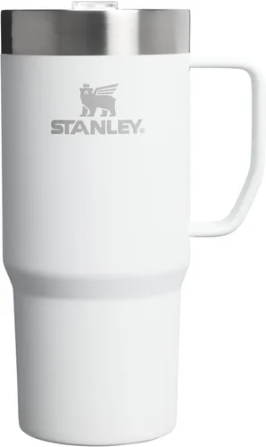 Vista 23 de STANLEY La Taza Suburbana Cotidiana 473 ml Beber a Través de la Tapa Taza para Café, Té y Bebidas Taza de Café de Acero Inoxidable Aislada