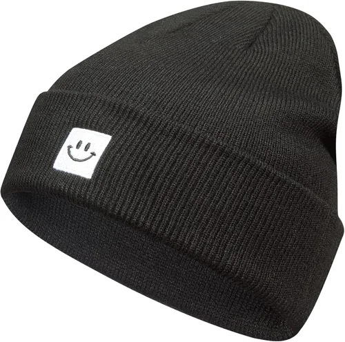 Vista 3 de Paladoo Gorro de punto para hombre y mujer, paquete de 2