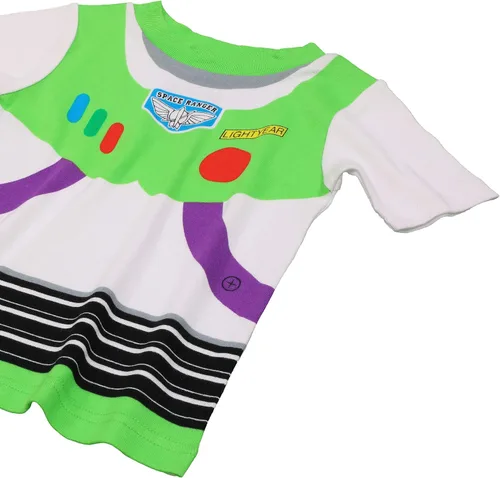 Vista 5 de Disney Conjunto de pijama de algodón de 4 piezas para niño Buzz y Woody