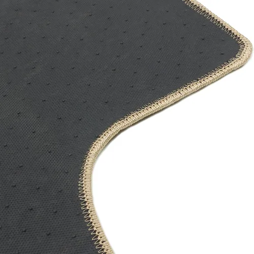 Vista 4 de IKON MOTORSPORTS - Tapetes para suelo compatibles con Jeep Grand Cherokee 1999-2004, tapetes delanteros y traseros, color beige, 4 unidades, nailon