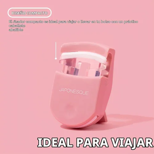 Vista 4 de JAPONESQUE Rizador de pestañas de viaje (rosa, paquete de 2)