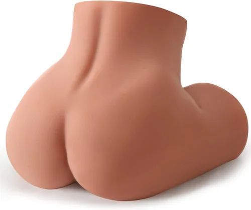 Vista 4 de Muñeca sexual, torso, de tamaño real con túnel anal y vaginal realista, torso femenino escalado 1:1, juguete sexual masculino para masturbación