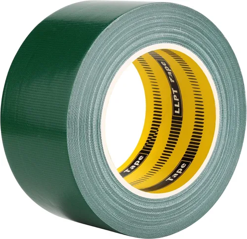 Vista 16 de LLPT Cinta adhesiva de grado premium, 2.36 pulgadas x 108 pies x 11 mil, 1 paquete, color negro Extra Wide Size, RoHS Certified, Waterproof, No
