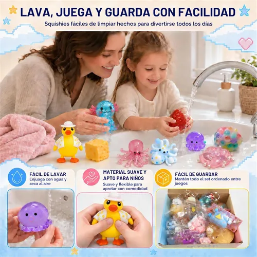 Vista 12 de Juego de 24 juguetes sensoriales surtidos para ansiedad para niños a partir Multicolor