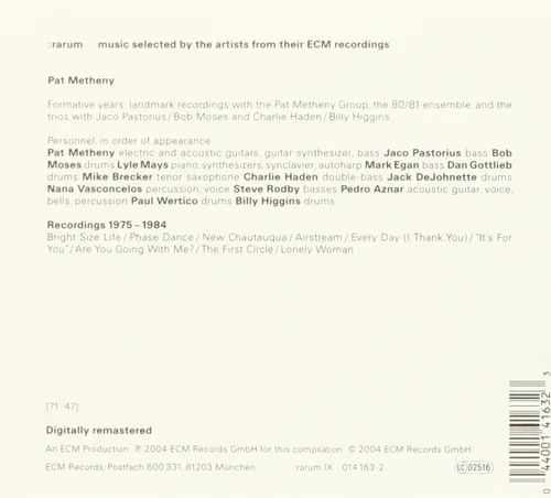 Vista 2 de Selected Recordings Rarum IX