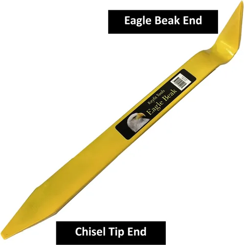 Vista 3 de Keyfit Tools Eagle Beak - Extractor de grapas para pisos de madera dura, extractor de revestimiento para grapas de 16, calibre 18 y 2 pulgadas