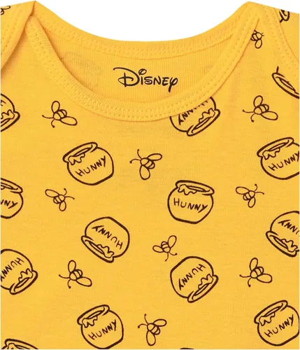 Vista 6 de Tienda Essentials Disney Marvel Body unisex de manga corta para bebés, paquete de 6