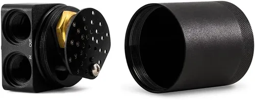 Vista 4 de Mishimoto MMBCC-N54-06CBE2 - Lata de captura de aceite, compatible con BMW N54 CCV Side, 2007-2010, color negro