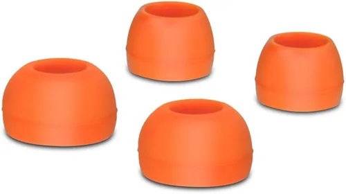 Vista 4 de Maxell 2 auriculares sólidos con micrófono integrado, color rojo rubor