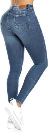 Vista 2 de Adventure Jeans colombianos para mujer Pantalones Colombianos Levanta Cola