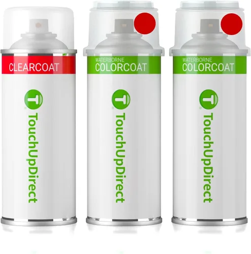 Vista 41 de TouchUpDirect L90E/P1/T1 Blanco Alpino Compatible con Pintura de Retoque Volkswagen Exact Match Aerosol - Kit Esencial