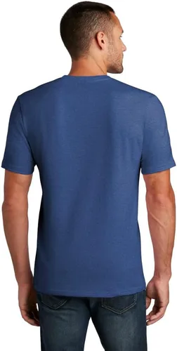 Vista 2 de District ® Flex Tee DT7500, Hthrd Deep Roy, Mediana